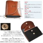 Chubby bunny Factory『イタリアンレザー』フラップミニウォレット