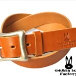 Chubby bunny Factory栃木レザーベルト