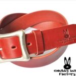 Chubby bunny Factory栃木レザーベルト