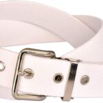 40㎜コットン1ピンベルト ニッケル