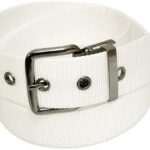 40㎜ナイロン1ピンベルト厚地 クロニッケル