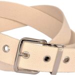 40㎜コットン1ピンベルト ニッケル