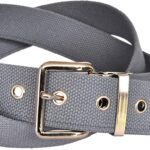 40㎜コットン1ピンベルト ニッケル