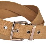 40㎜コットン1ピンベルト ニッケル