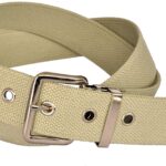 40㎜コットン1ピンベルト ニッケル