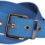 40㎜ナイロン1ピンベルト厚地 クロニッケル