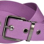 40㎜ナイロン1ピンベルト厚地 クロニッケル