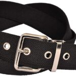 40㎜コットン1ピンベルト ニッケル