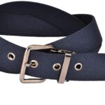 40㎜コットン1ピンベルト ニッケル