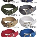 40㎜ナイロン1ピンベルト厚地 ニッケル