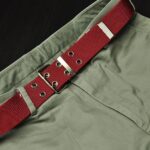 40㎜ナイロン2ピンベルト厚地 ニッケル