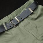 40㎜ナイロン2ピンベルト厚地 ニッケル