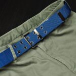 40㎜ナイロン2ピンベルト厚地 ニッケル