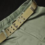 40㎜ナイロン2ピンベルト厚地 ニッケル