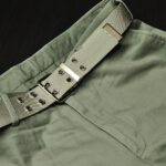 40㎜ナイロン2ピンベルト厚地 ニッケル