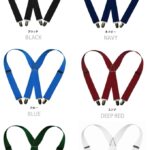 40mmサスペンダー X型 男女兼用 カジュアル